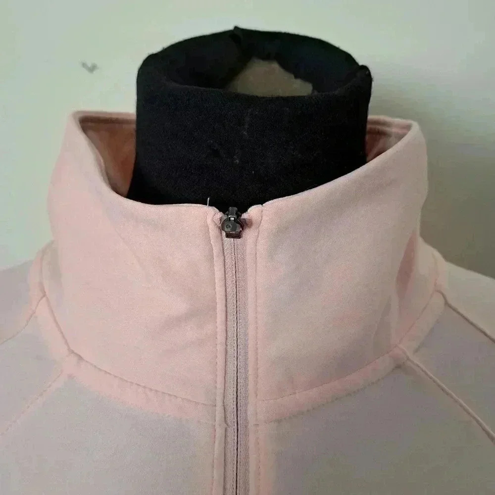 New Balance Half Zip Pullover Peach Large Active Top Lightweight Performance Top - Picture 10 of 12